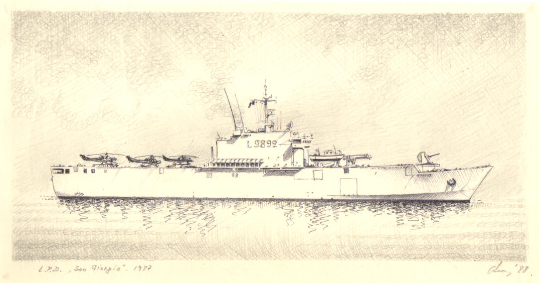 1987 - Nave da sbarco 'San Giorgio'